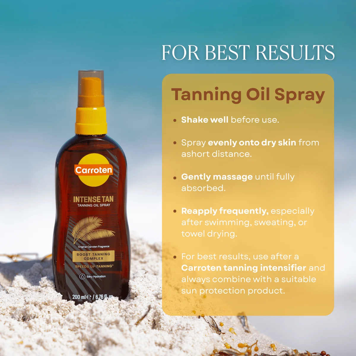 Carroten Intense Tan Tanning Oil Spray — фото 3