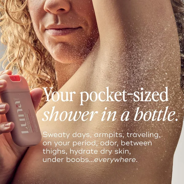 Luna Daily The Everywhere Spray-To-Wipe Mini - Hydrating Soft Cotton