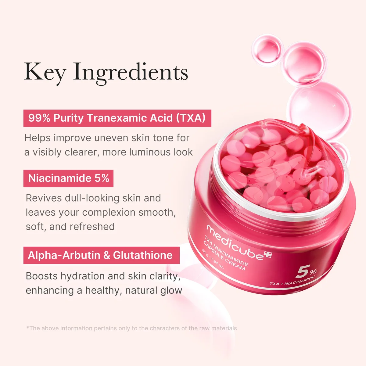 Medicube TXA Niacinamide Capsule Cream — фото 3