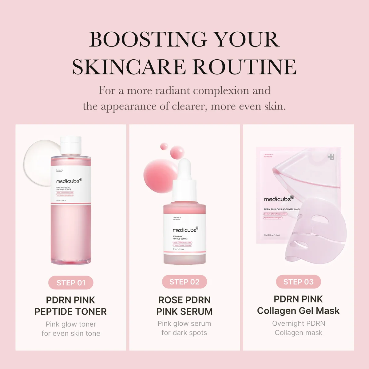 Medicube PDRN Pink Peptide Toner — фото 6