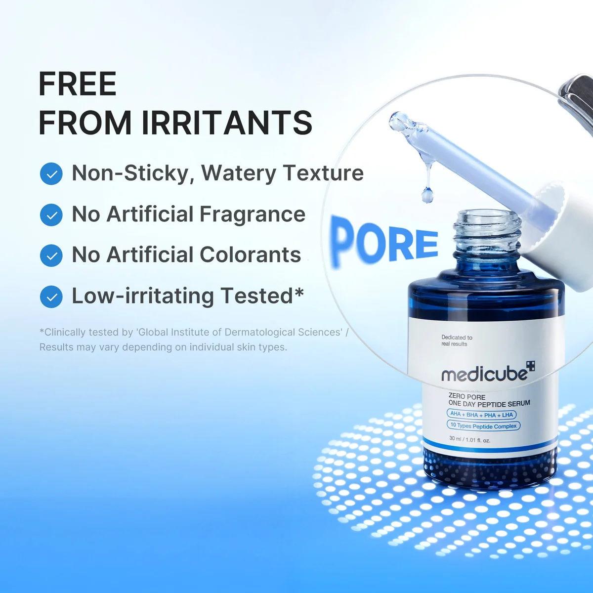 Medicube Zero Pore One-day Peptide Serum — фото 6