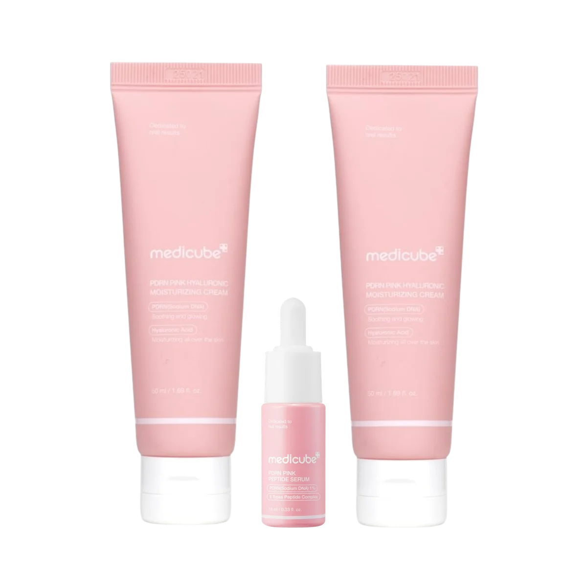 Medicube PDRN Pink Hyaluronic Moisturizing Cream Set — фото 1