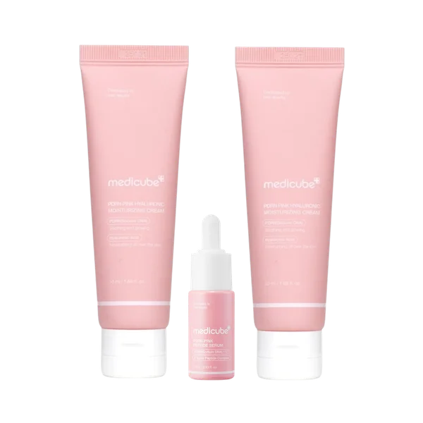 Medicube PDRN Pink Hyaluronic Moisturizing Cream Set
