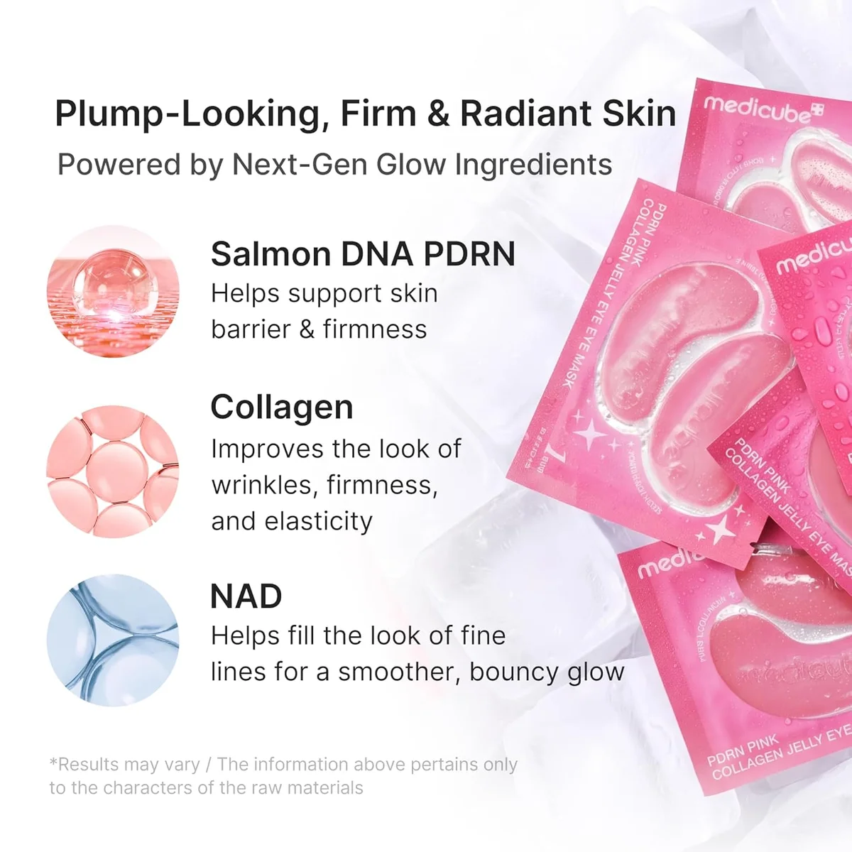Medicube PDRN Pink Collagen Jelly Eye Mask — фото 4