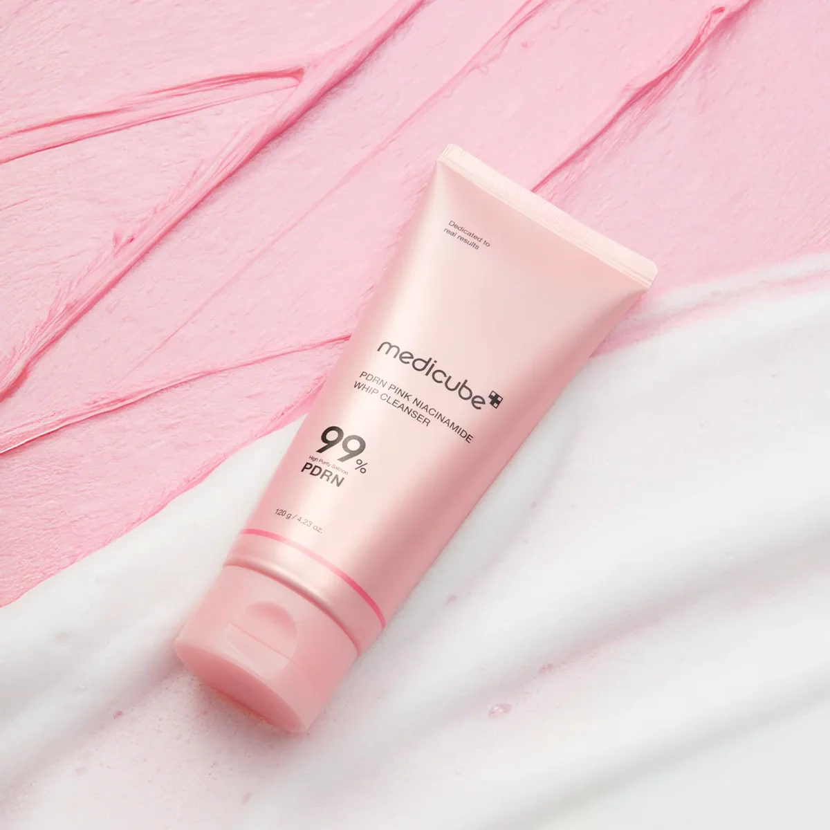 Medicube PDRN Pink Niacinamide Whip Cleanser — фото 5
