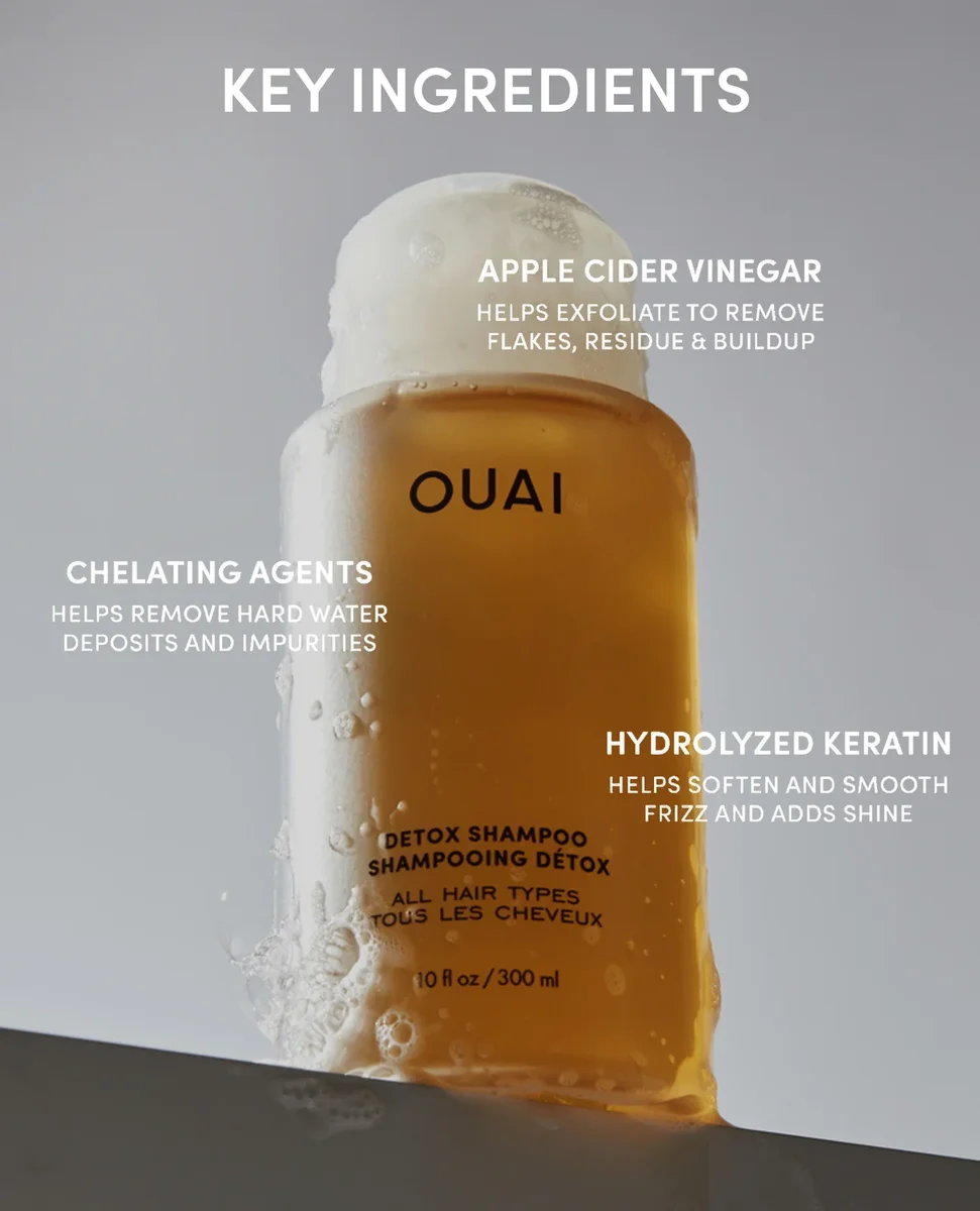 OUAI Detox Clarifying Hair Shampoo — фото 3