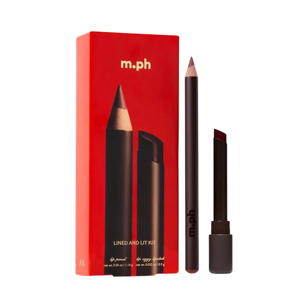 m.ph by Mary Phillips Lined & Lit Lipstick & Lip Liner Gift Set