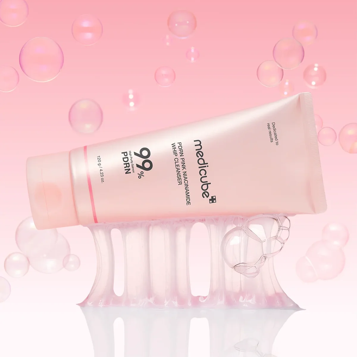 Medicube PDRN Pink Niacinamide Whip Cleanser — фото 3