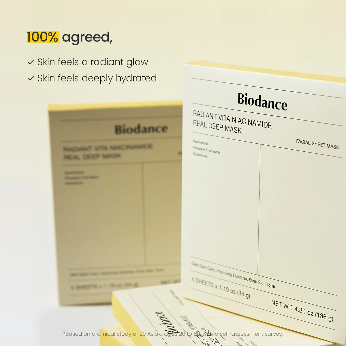 Biodance Radiant Vita Niacinamide Real Deep Mask Sheet — фото 6