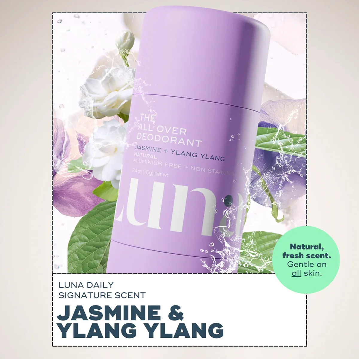 Luna Daily The All Over Deodorant - Jasmin + Ylang Ylang — фото 5