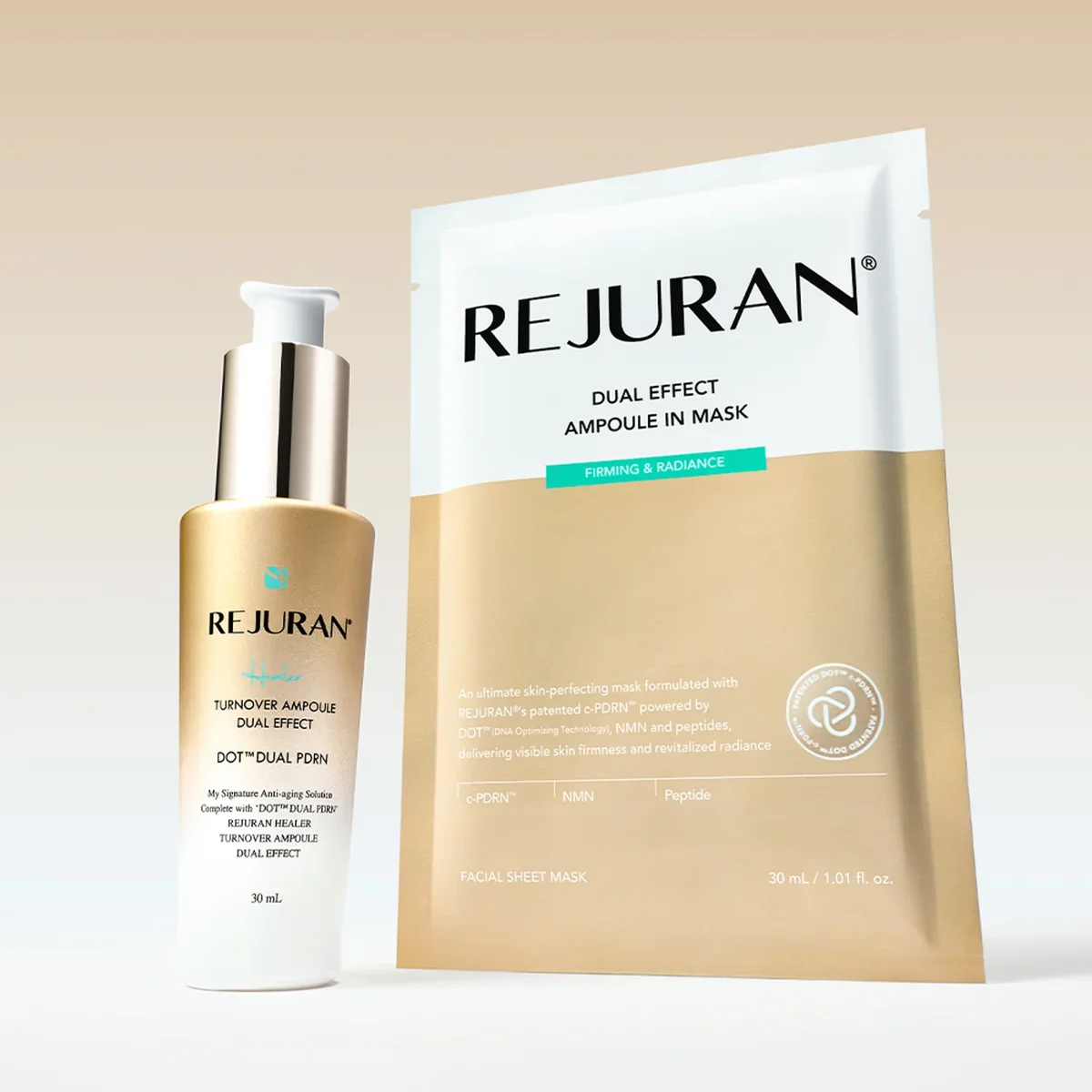 Rejuran Dual Effect Ampoule In Mask Firming & Radiance — фото 5