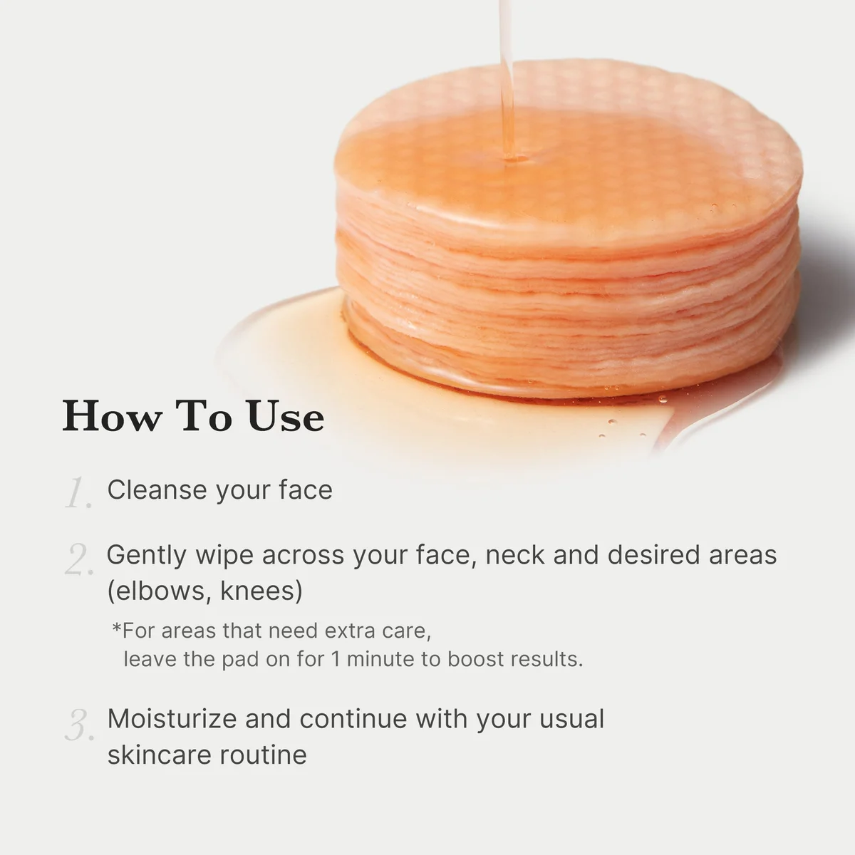 Medicube Red Succinic Acid Panthenol Pads — фото 5