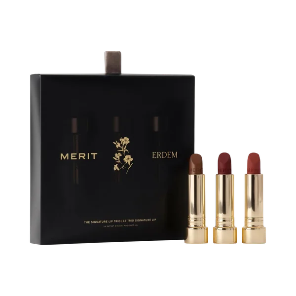 MERIT MERIT x Erdem Signature Lip Gift Set