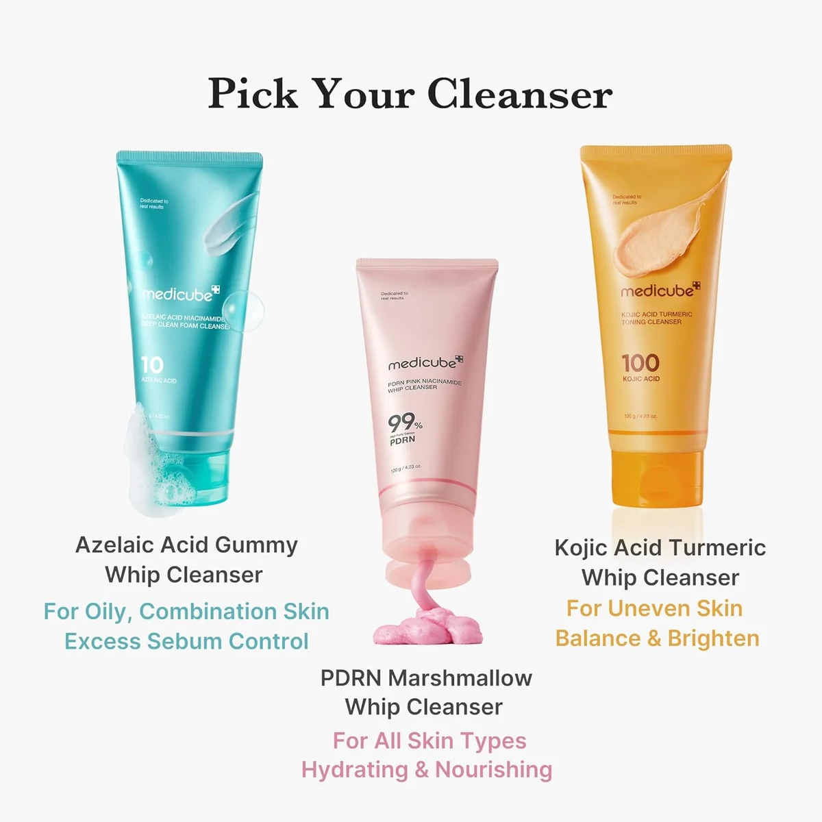Medicube Kojic Acid Turmeric Toning Cleanser — фото 6