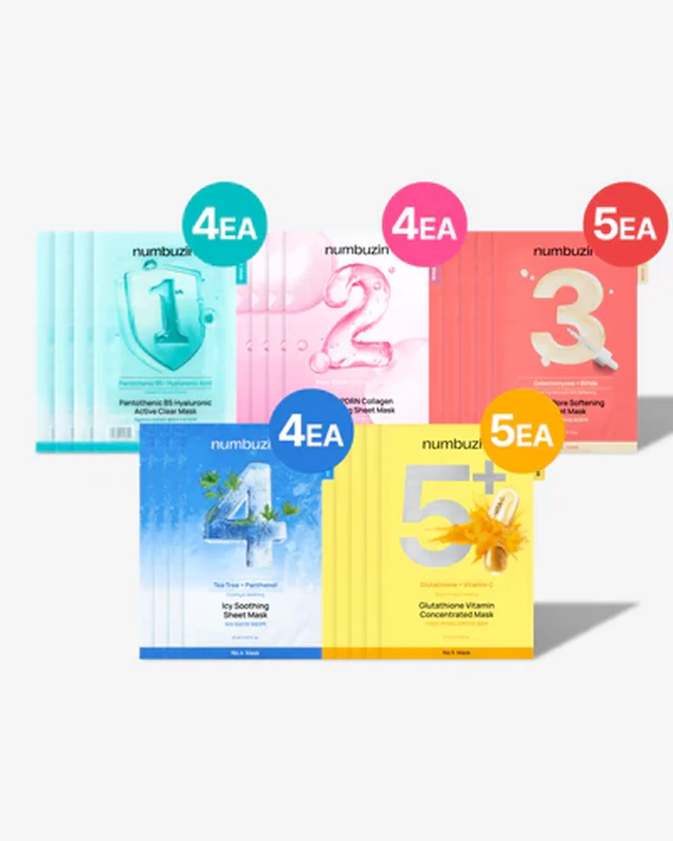 Numbuzin No.5+ Glutathione Vitamin Concentrated Sheet Mask — фото 5