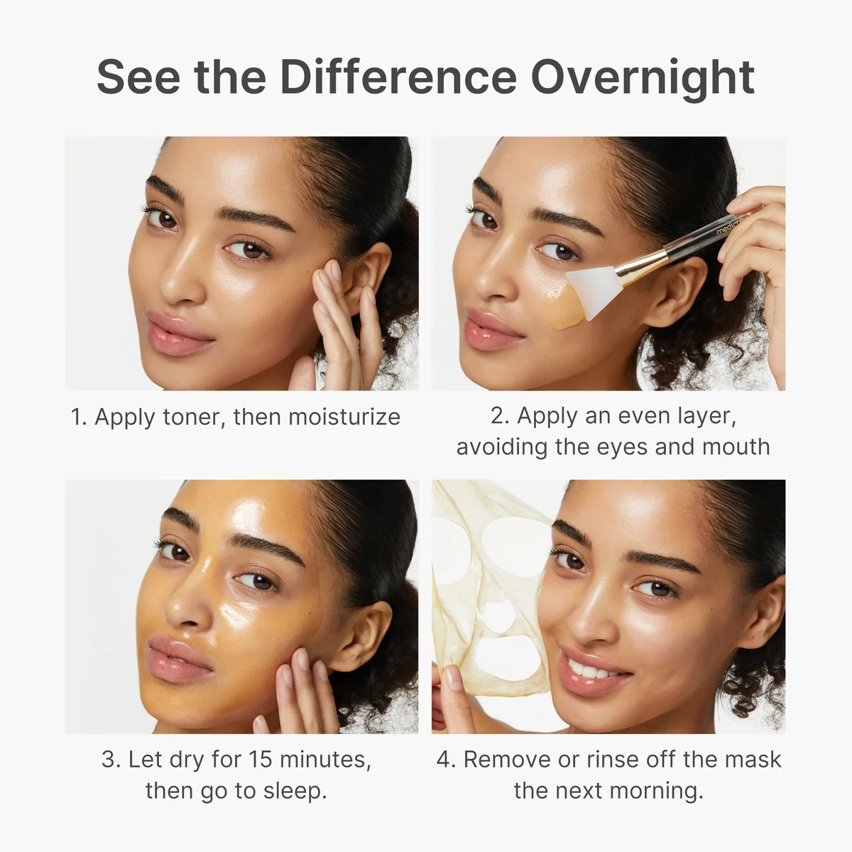 Medicube Kojic Acid Turmeric Overnight Wrapping Mask — фото 2