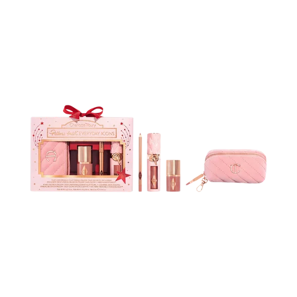 Charlotte Tilbury Pillow Talk Everyday Icons Lip & Cheek Makeup Gift Set