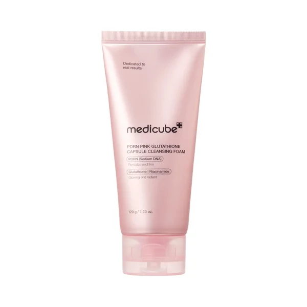 Medicube PDRN Pink Glutathione Capsule Foam Cleansing
