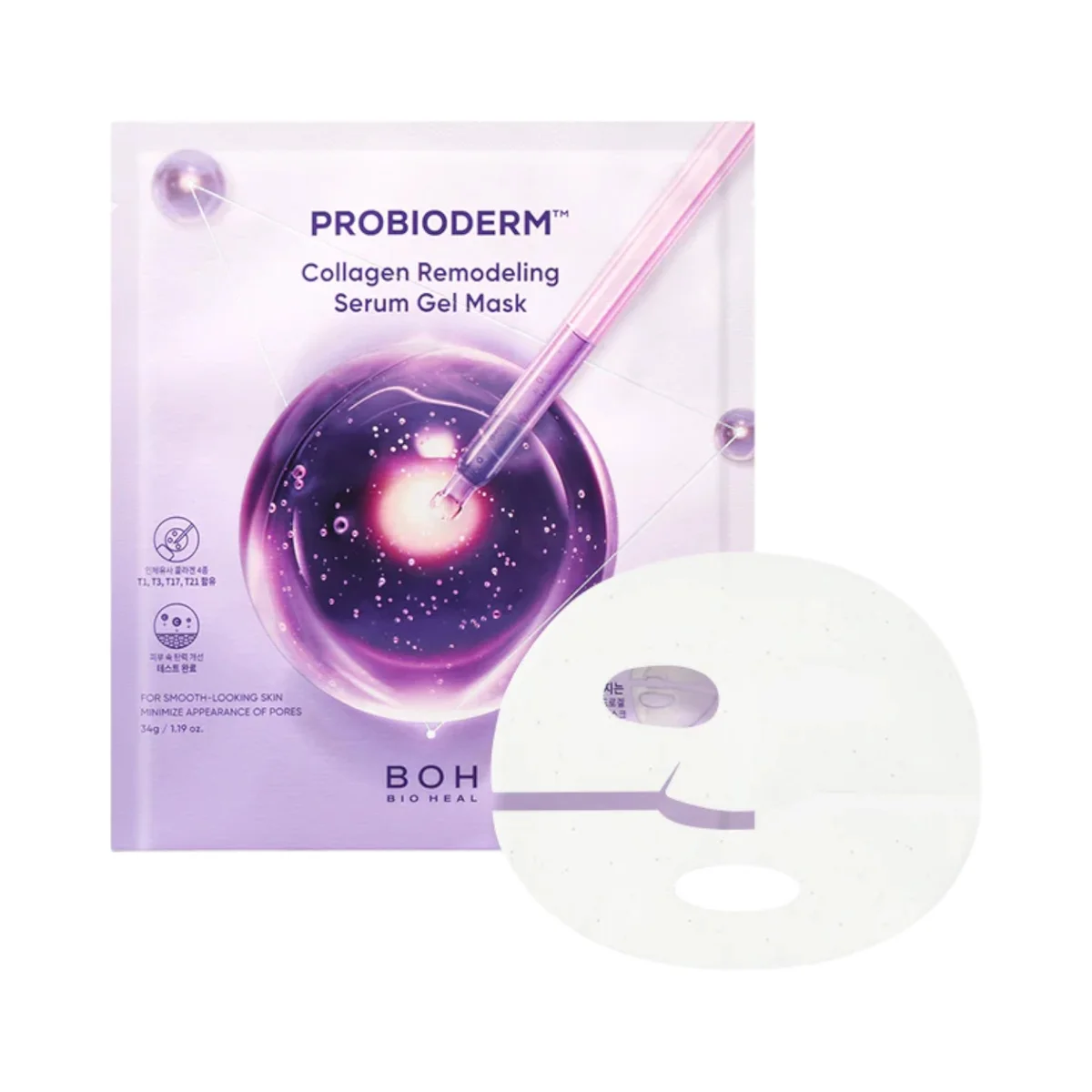 Bio Heal BOH Probioderm Collagen Remodeling Serum Gel Mask — фото 1