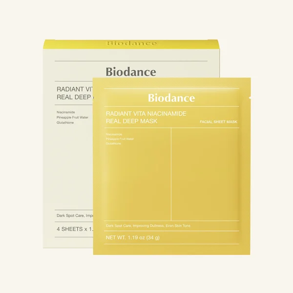 Biodance Radiant Vita Niacinamide Real Deep Mask Sheet