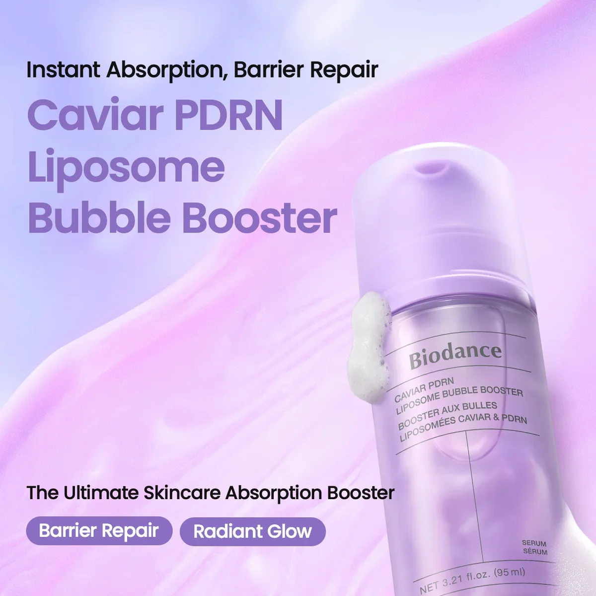 Biodance Caviar PDRN Liposome Bubble Booster — фото 2