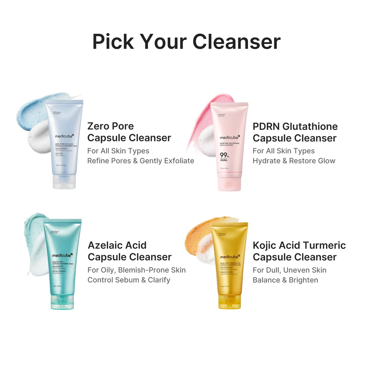 Medicube Kojic Acid Turmeric Vita Capsule Foam Cleanser — фото 7