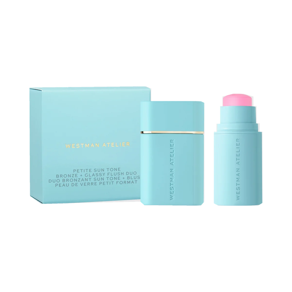 Westman Atelier Mini Sun Tone Bronze + pH Glassy Blush Duo Gift Set — фото 1