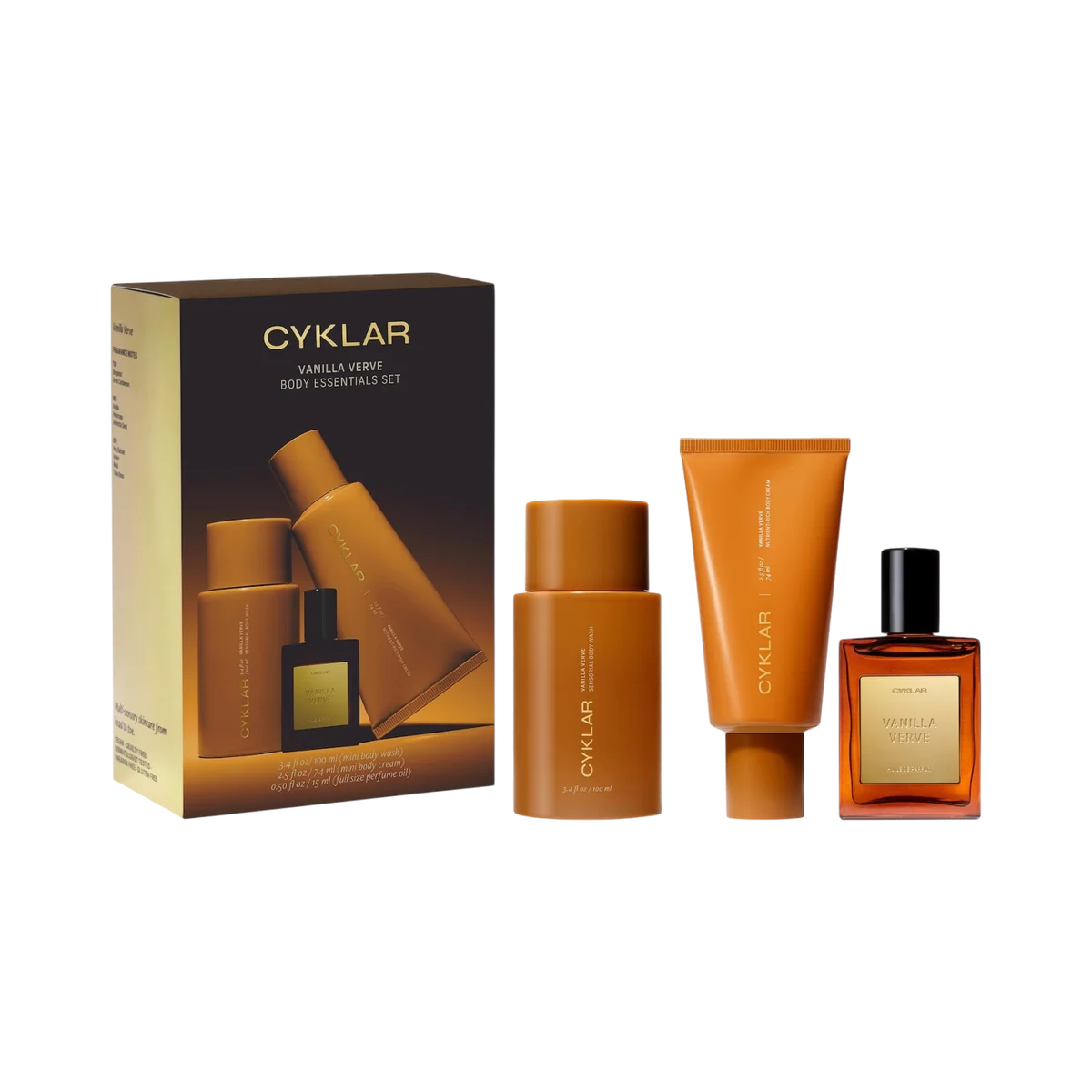 Cyklar Vanilla Verve Body Essentials Gift Set — фото 1