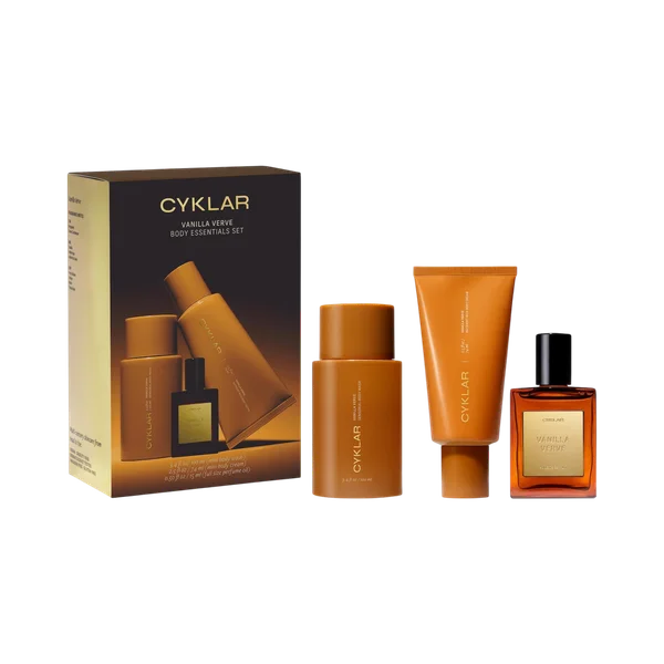 Cyklar Vanilla Verve Body Essentials Gift Set