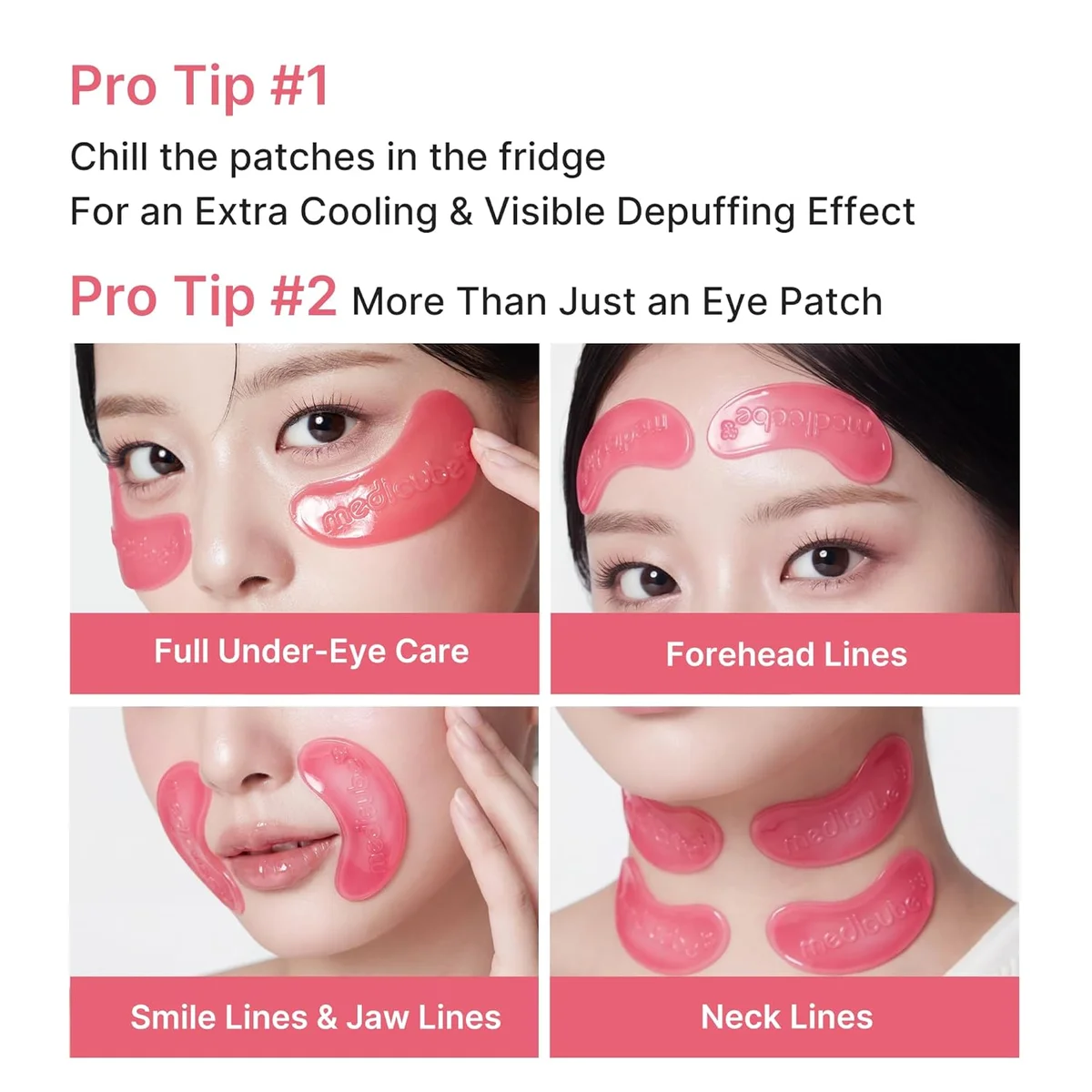 Medicube PDRN Pink Collagen Jelly Eye Mask — фото 3