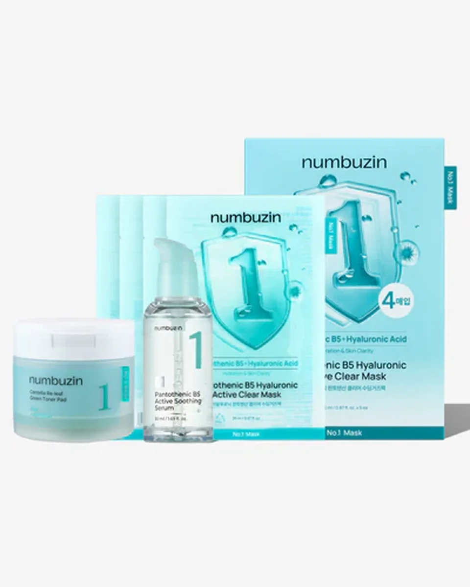 Numbuzin No.1 Pantothenic B5 Hyaluronic Active Clear Mask — фото 4