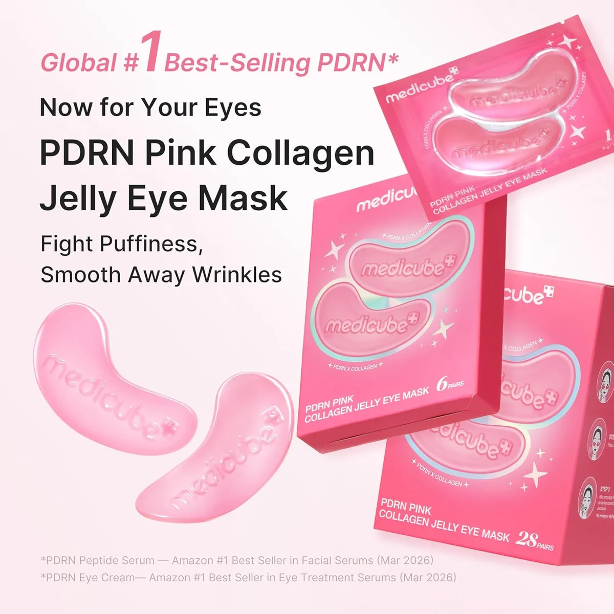 Medicube PDRN Pink Collagen Jelly Eye Mask — фото 5