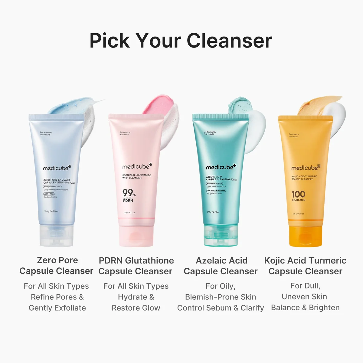 Medicube PDRN Pink Glutathione Capsule Foam Cleansing — фото 7