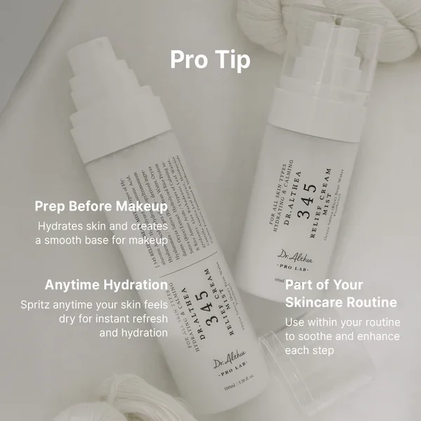 345 Relief Cream Mist Set